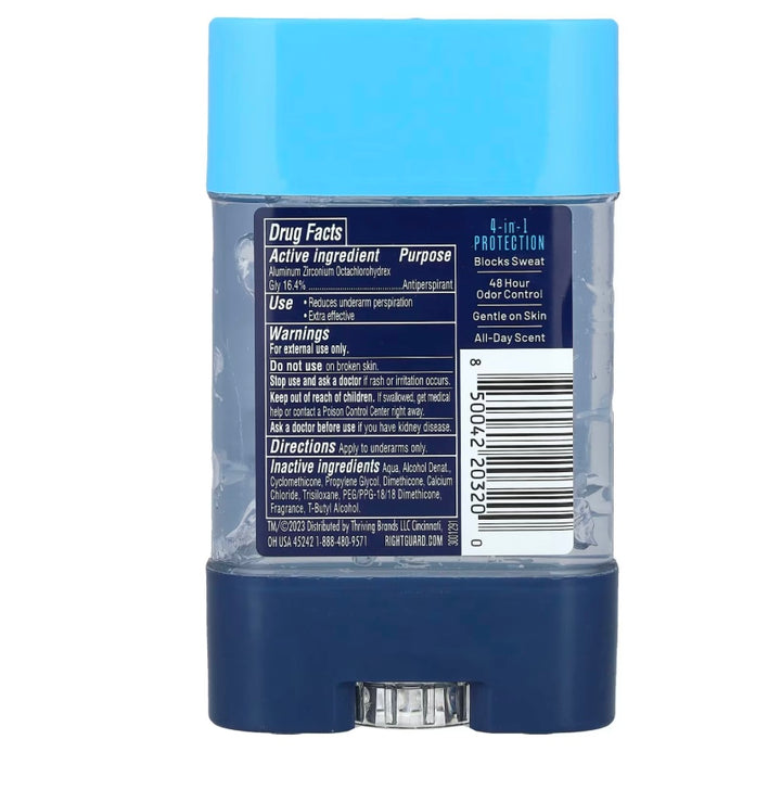 Right Guard 4in1 Protection Blocks Sweat - 85g | رايت غارد 4 في ١ الحماية من التعرق - 85 غرام