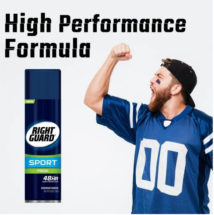 Right Guard For Men Who Sweat Fresh - 170g | رايت غارد مزيل تعرق للرجال - 170 غرام