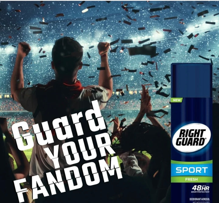 Right Guard For Men Who Sweat Fresh - 170g | رايت غارد مزيل تعرق للرجال - 170 غرام