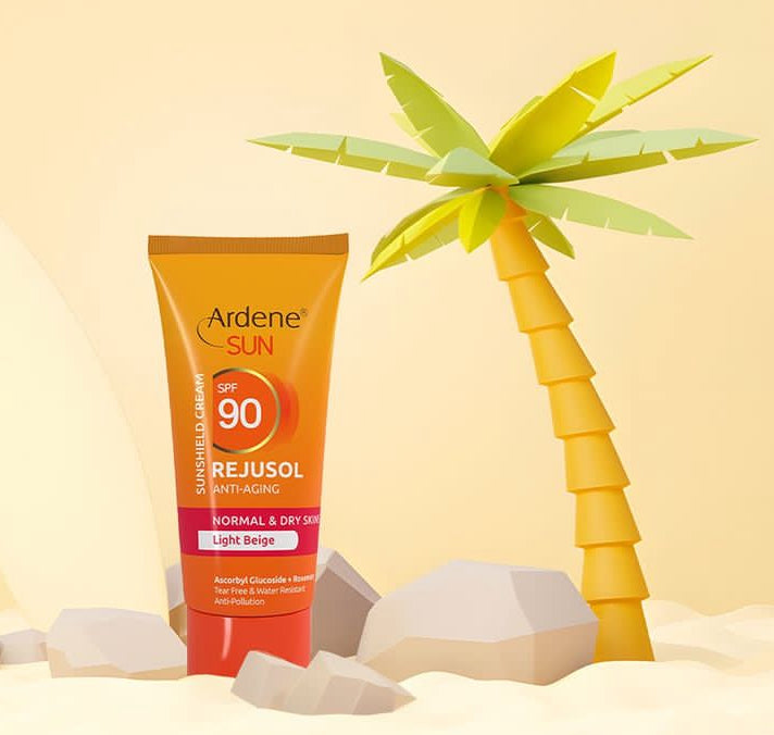 light beige sunscreen SPF90 - 50ml