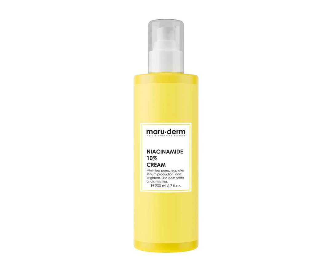 maru.derm Niacinamide 10% Cream - 200ml | ديرم كريم النياسيناميد 10% - 200 مل