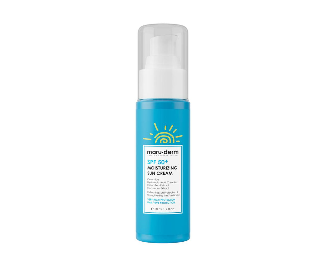 maru.derm moisturizing sun cream spf 50 - 50ml | مارو.ديرم واقي شمسي مرطب spf50 - 50 مل