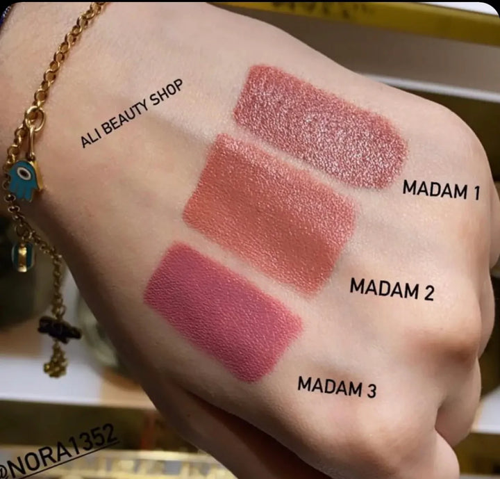 Nora Bo Awadh Madam Nora Traditional Lipstick - 4.5g | نوره بو عوض أحمر شفاه - 4.5 غرام
