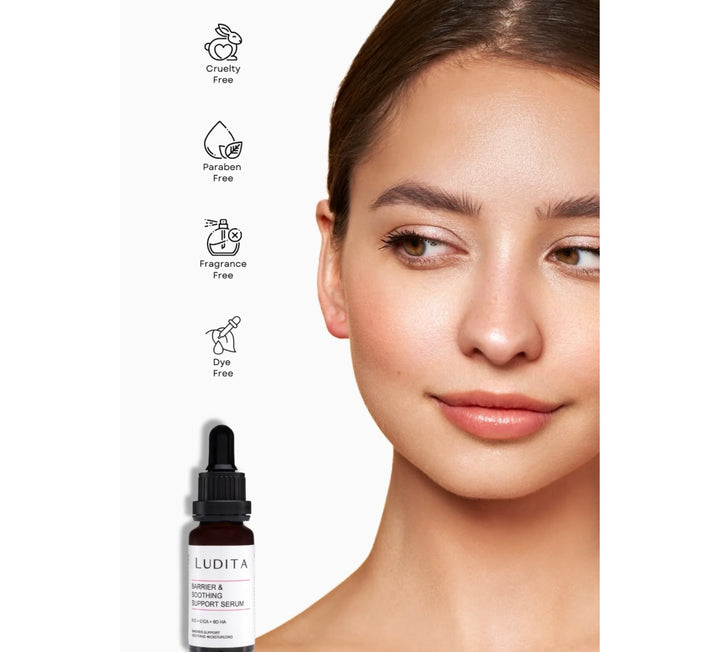 LUDITA Barrier & Soothing Support Serum - 20ml | لوديتا سيروم ترميم و تقوية حاجز البشرة - ٢٠ مل
