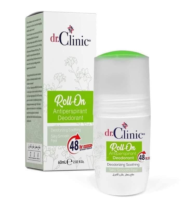 dr.Clinic Roll-On Antiperspirant Deodorant - 75ml | دكتور كلينك مضاد تعرق رول اون - 75 مل