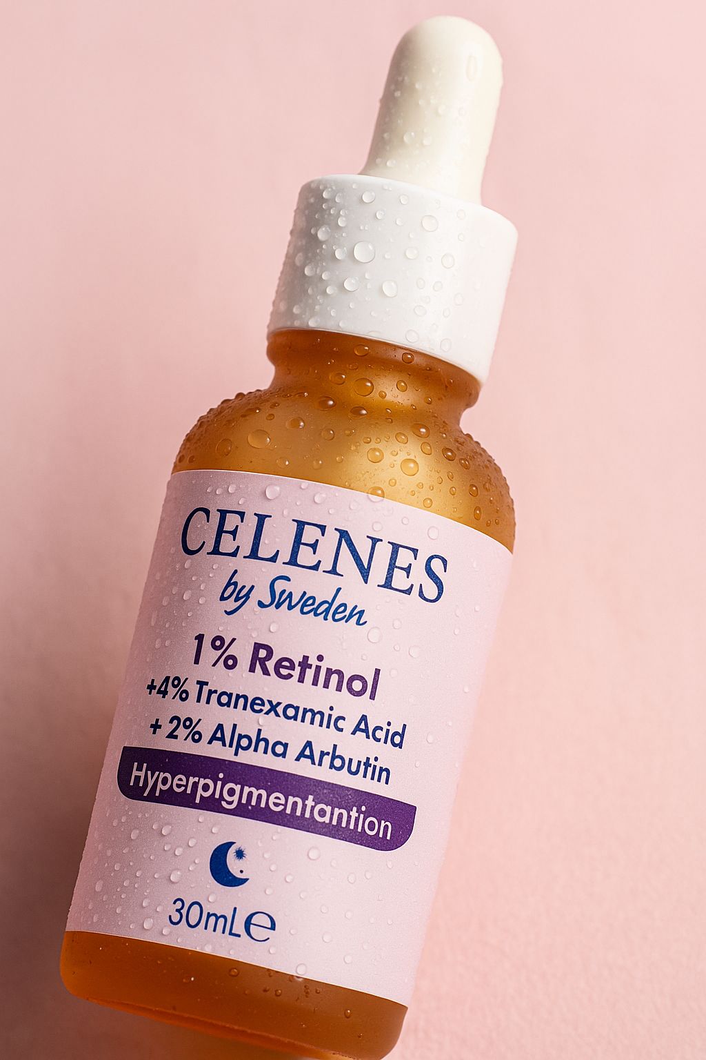 Celenes by Sweden + 4% Tranexamic Acid + 2% Alpha Arbutin Hyperpigmentation - 30ml | سيلينس سيروم مضاد للتصبغات - 30 مل
