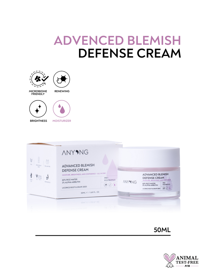 ANYONG Advanced Blemish Defense Cream - 50ml | كريم أنيونغ ادفانس لمكافحة الشوائب – 50 مل