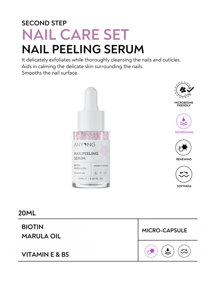 ANYONG Tırnak Bakım Kit Nail Care Serum - 20ml| أنيونغ سيروم عناية الأظافر -20 مل