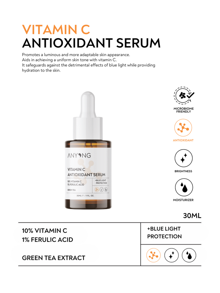 ANYONG Vitamin C Antioxidant Serum - 30ml | انيونغ سيروم فيتامين سي - 30 مل
