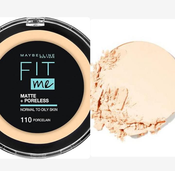 MAYBELLINE Fit Me Matte and Poreless Compact Face Powder | ميبيلين فيت مي بودرة مضغوطة للوجه