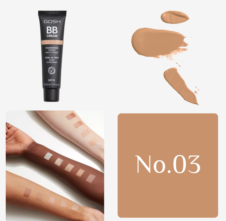 Gosh Bb Cream Foundation - 30ml | جوش كريم أساس بي بي - 30 مل