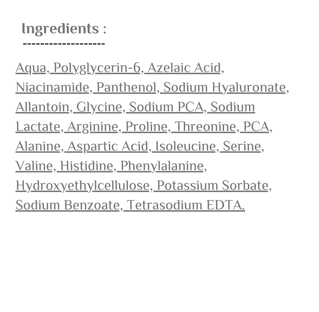 maru.derm Azelaic Acid Solution 10%serum - 30ml | مارو.ديرم سيروم الازليك اسيد 10% - 30 مل