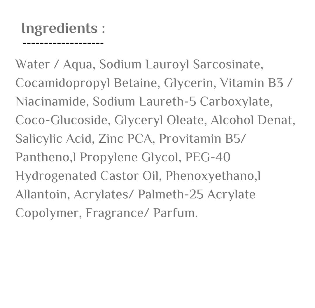 Revuele Gentle Cleansing Foam Salicylic Acid Zinc - 150ml | ريفويل غوسل رغوي بالساليسيليك اسيد و الزنك - 150 مل