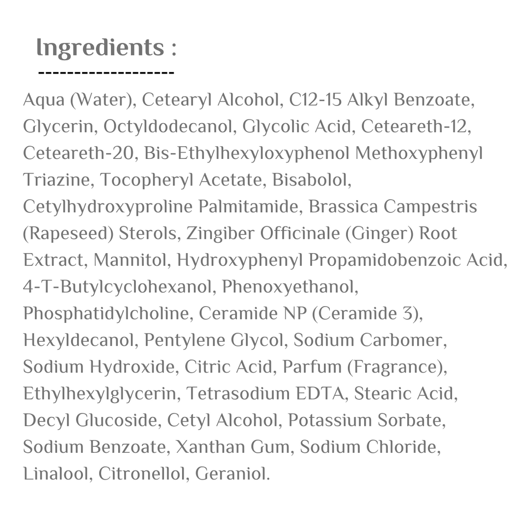 BABARIA Glycolic Acid Face Cream - 50ml | باباريا كريم للوجه بالجليكوليك اسيد - 50 مل