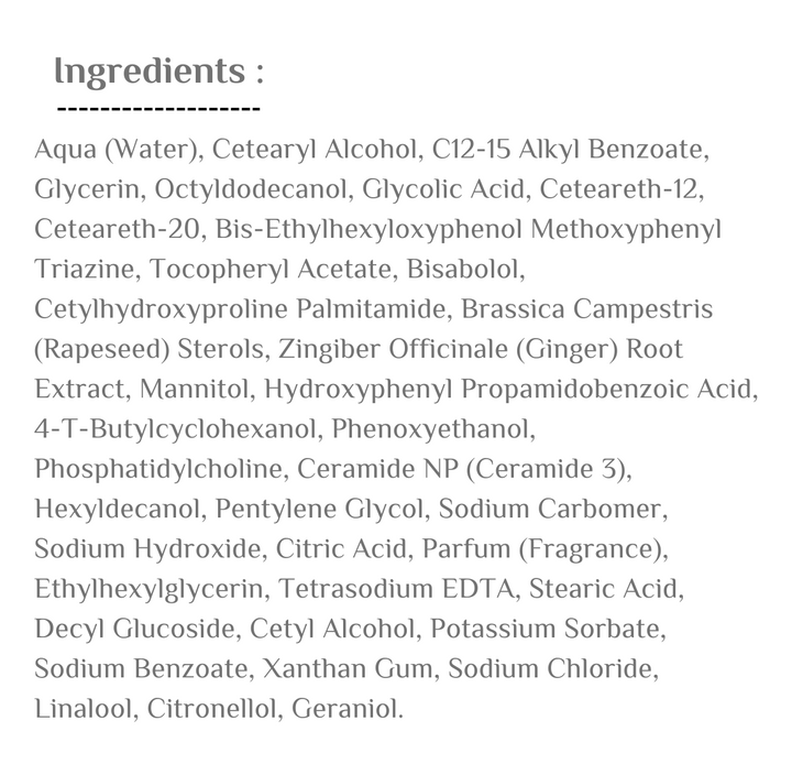 BABARIA Glycolic Acid Face Cream - 50ml | باباريا كريم للوجه بالجليكوليك اسيد - 50 مل