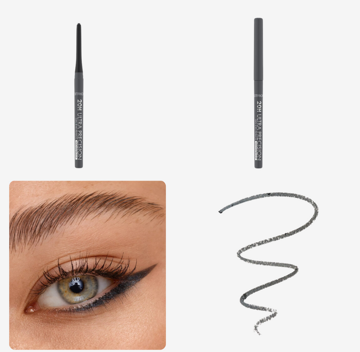 Catrice 20H Ultra Precision Eye Pencil Waterproof | كاتريس قلم كحل دقيق مقاوم للماء بثباتية لمدة 20 ساعة