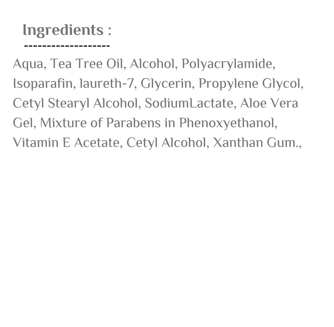 Ardene Tea tree Oil Cream Vitamin E - 50ml | اردن كريم بالفيتامين اي و زيت شجرة الشاي - 50 مل