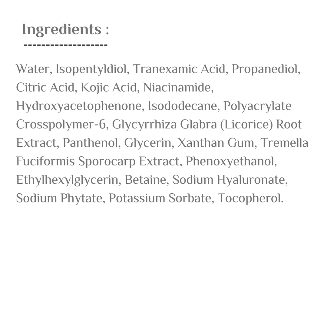 NATURIUM Tranexamic Topical Acid 5% - 30ml | ناتشوريم سيروم الترانكسميك اسيد 5% - 30 مل