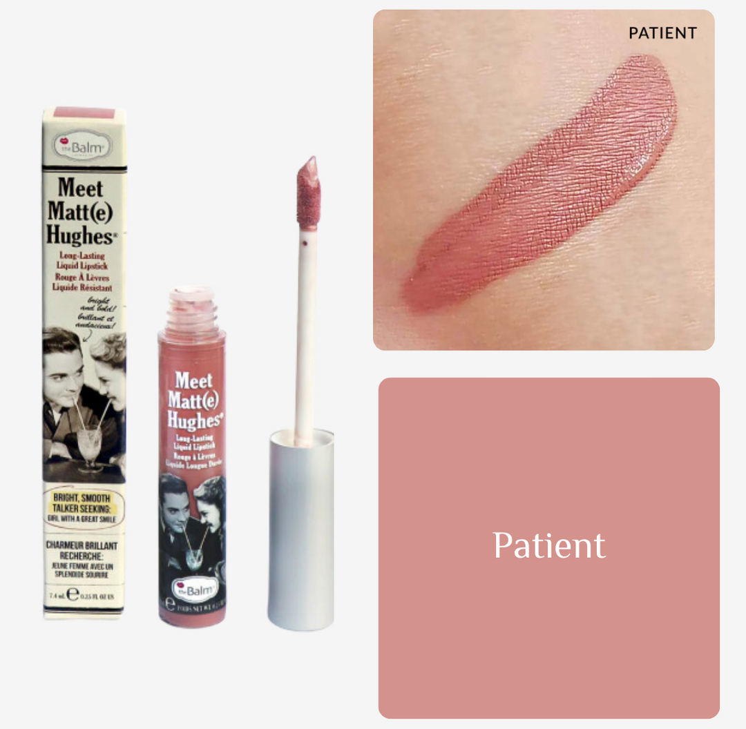 the Balm Meet Matt (e) Hughes - 7.4ml | ذا بالم أحمر شفاه سائل مات - 7.4 مل