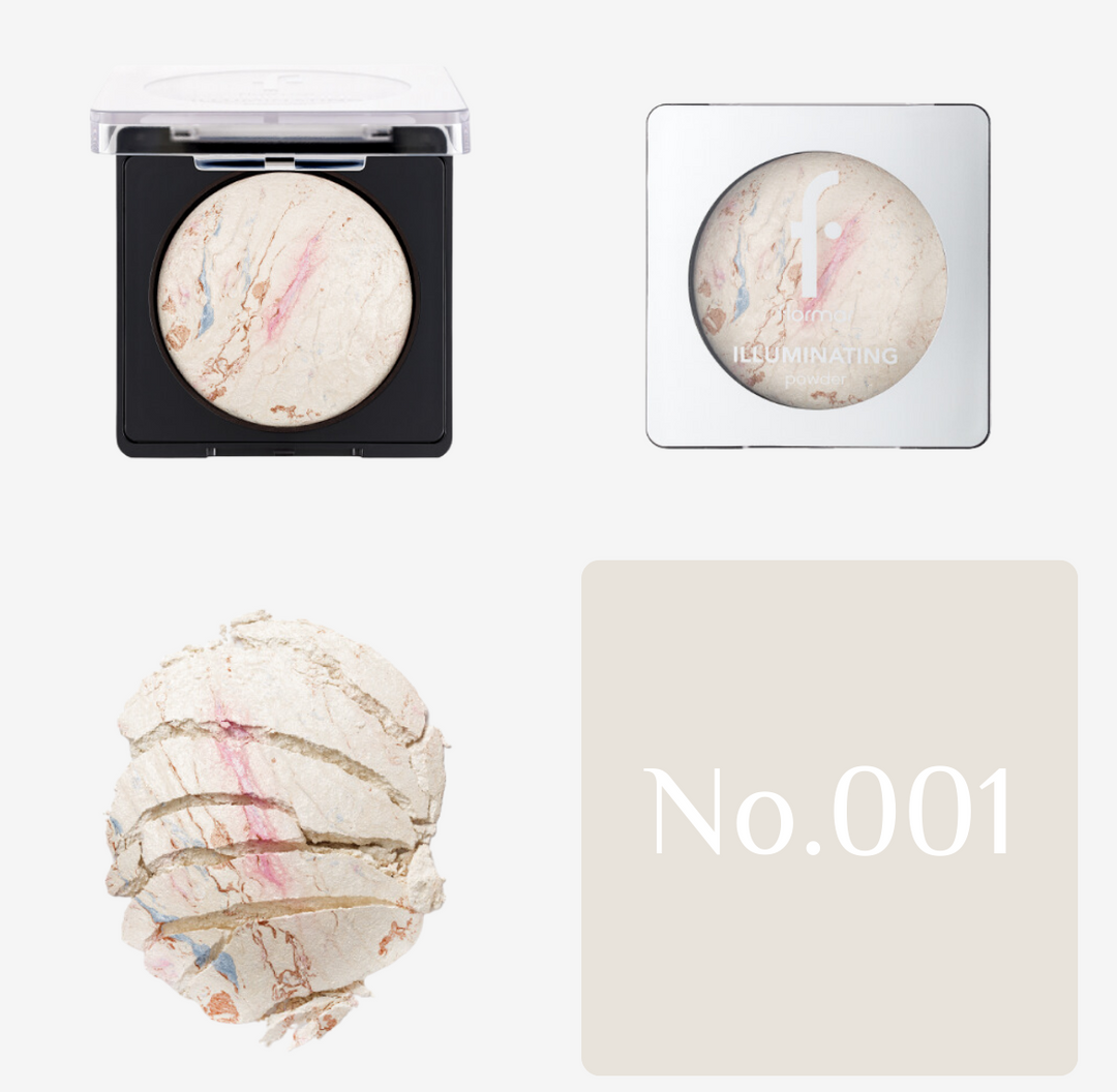 Flormar Luminous Illuminating Powder With A Velvety Texture - 7g | فلورمار بودرة هايلايتر للوجه - 7 غرام
