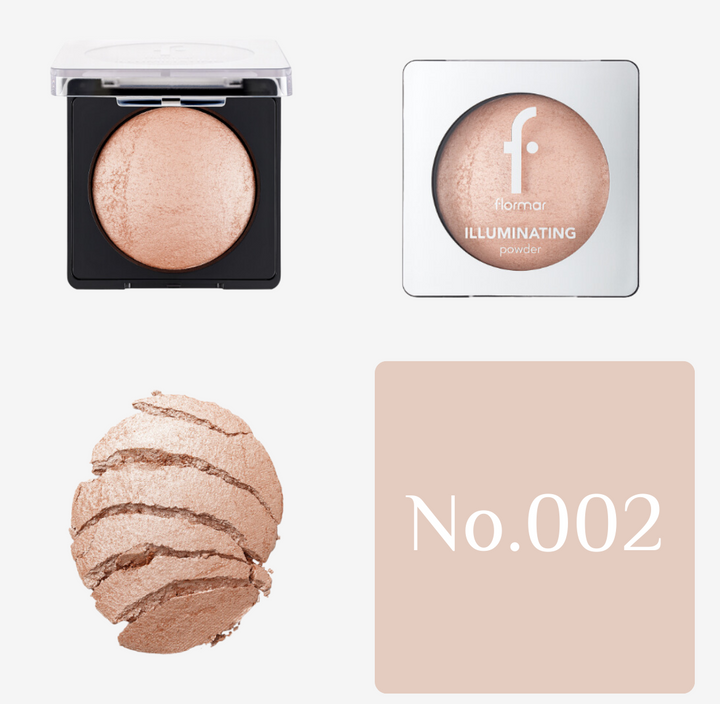 Flormar Luminous Illuminating Powder With A Velvety Texture - 7g | فلورمار بودرة هايلايتر للوجه - 7 غرام