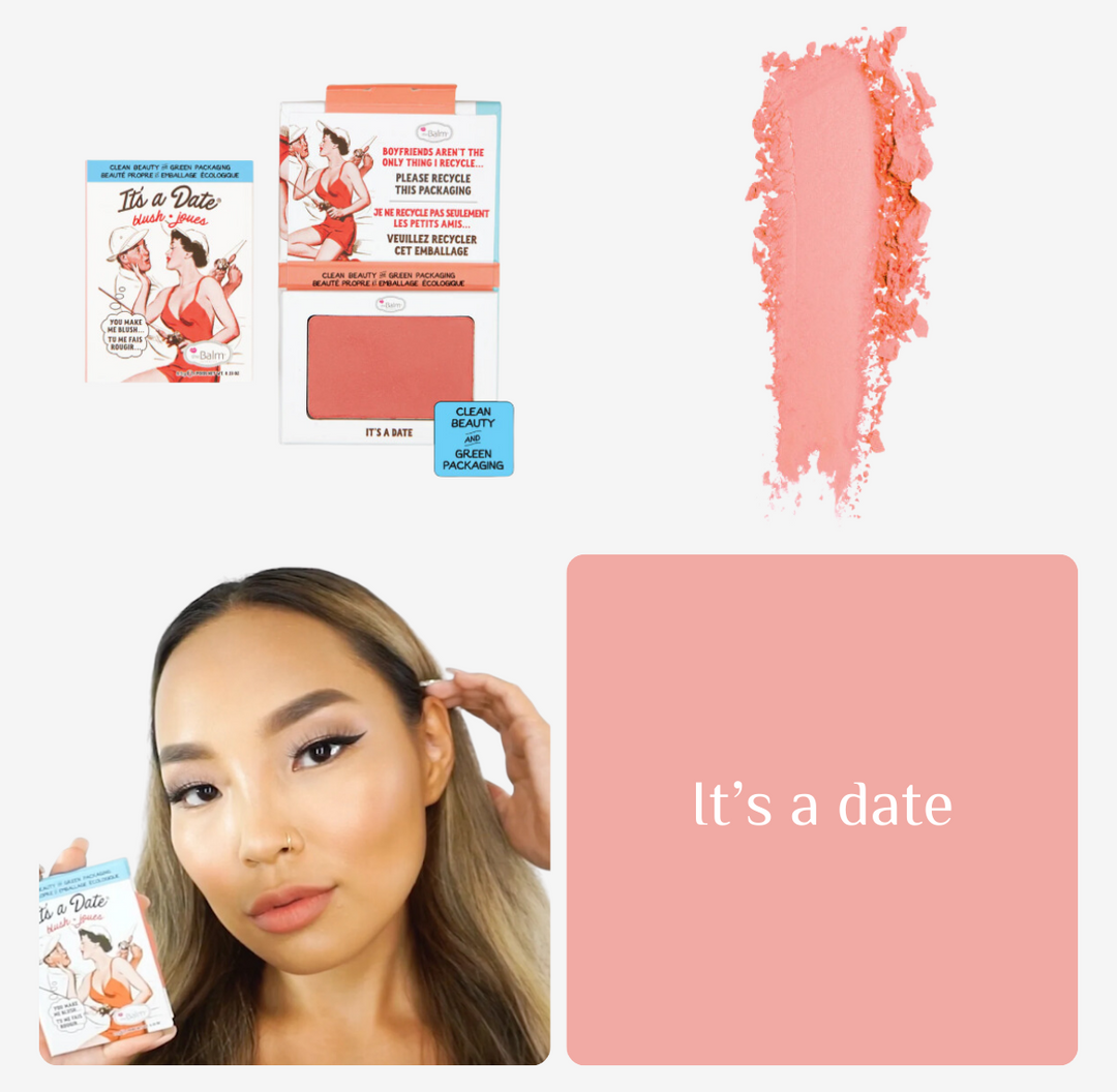 the Balm blush And shadow - 6.5g | ذا بالم بلاش و ظلال عيون - 6.5 غرام