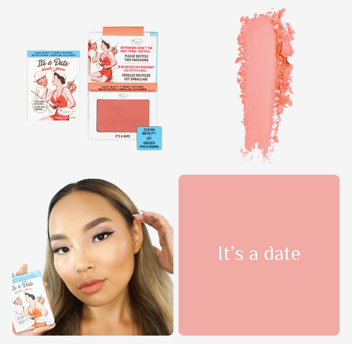 the Balm blush And shadow - 6.5g | ذا بالم بلاش و ظلال عيون - 6.5 غرام