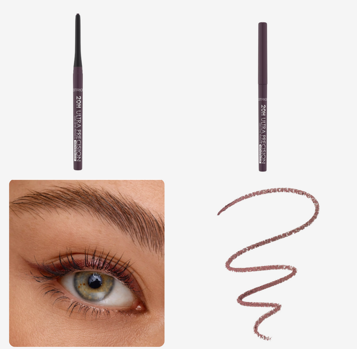 Catrice 20H Ultra Precision Eye Pencil Waterproof | كاتريس قلم كحل دقيق مقاوم للماء بثباتية لمدة 20 ساعة