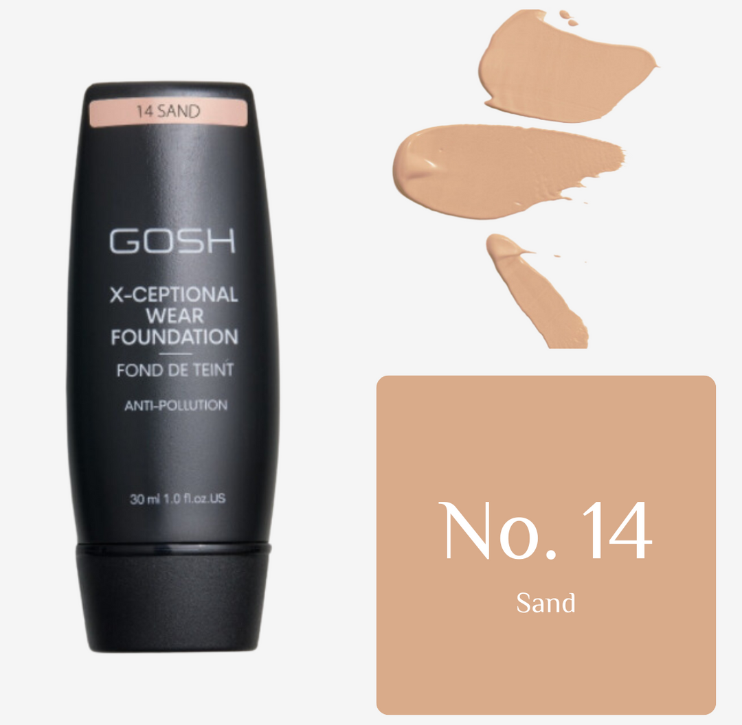 Gosh X-Ceptional Wear Makeup - 35ml | جوش كريم أساس مرطب - 35 مل