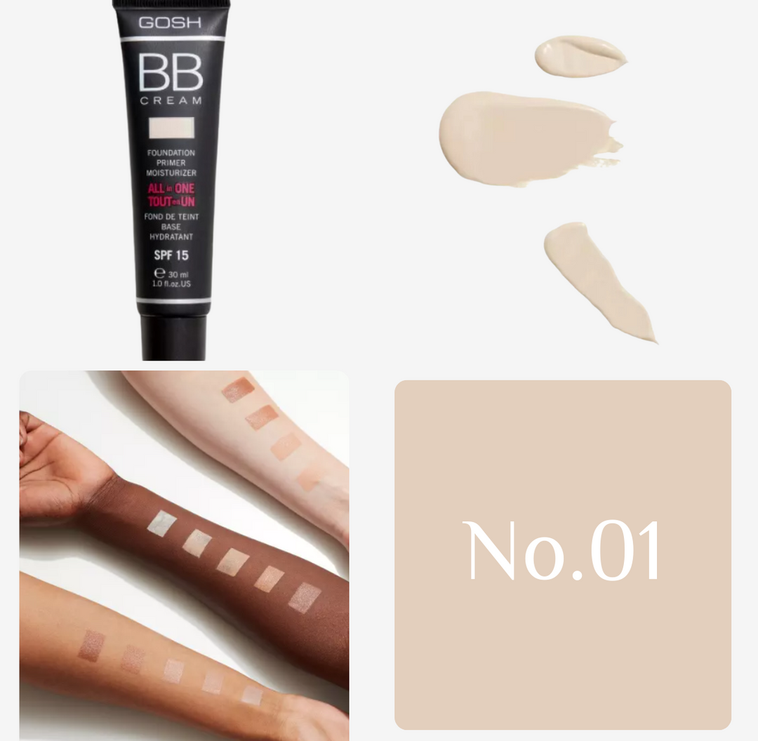 Gosh Bb Cream Foundation - 30ml | جوش كريم أساس بي بي - 30 مل