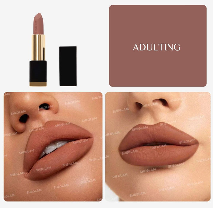 Sheglam Matte Allure Lipstick | شيكلام أحمر شفاه مطفي