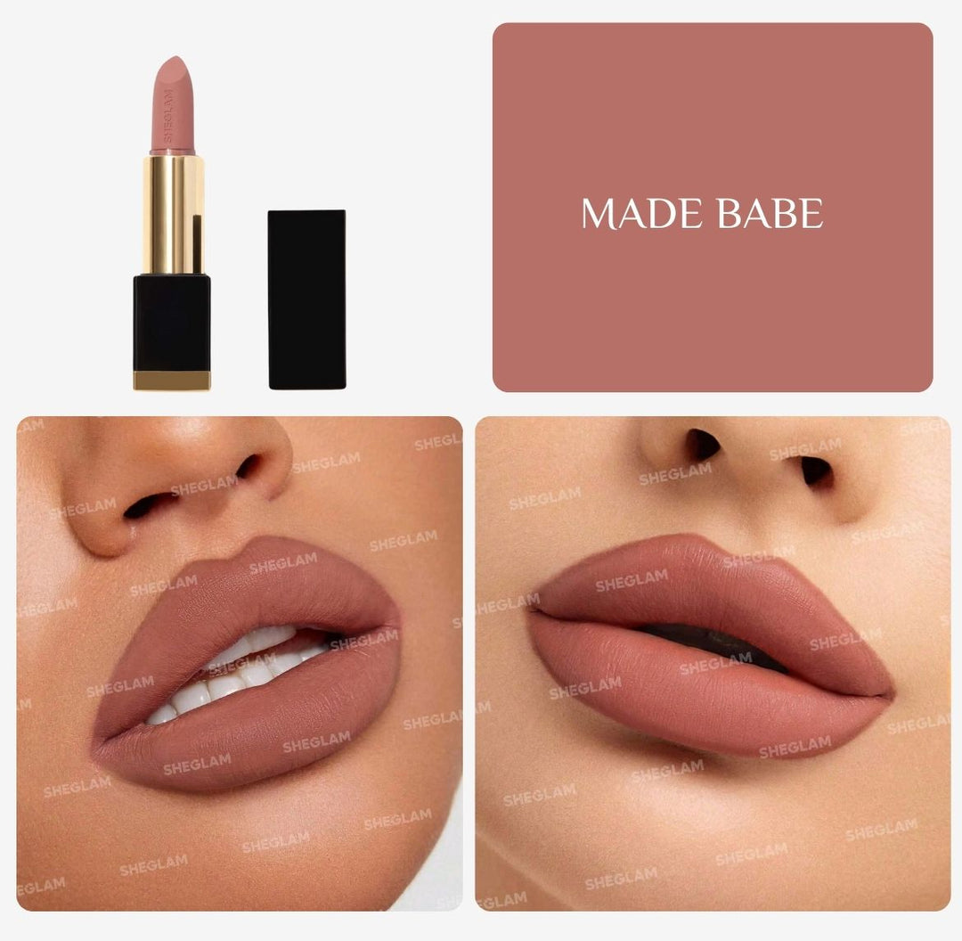 Sheglam Matte Allure Lipstick | شيكلام أحمر شفاه مطفي