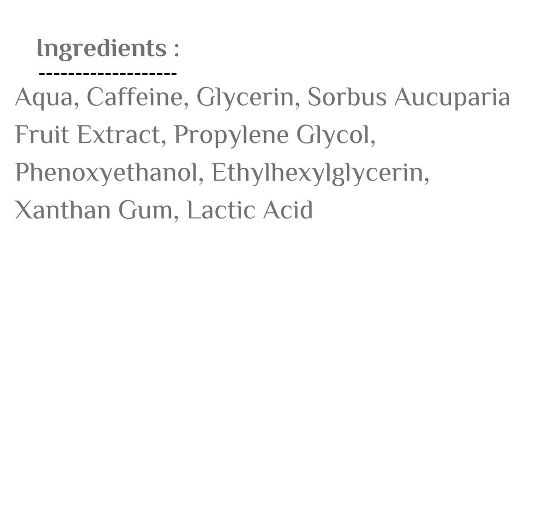 Celenes Caffeine 5% +Rowan Berries Active - 30ml | سيلينس كافيين 5% + روان بيري أكتيف - 30 مل