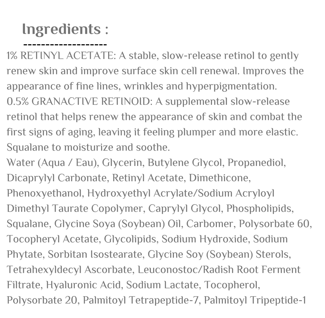 The Inkey List Retinol Face Serum - 30ml | ذا انكي ليست سيروم ريتنول - 30 مل