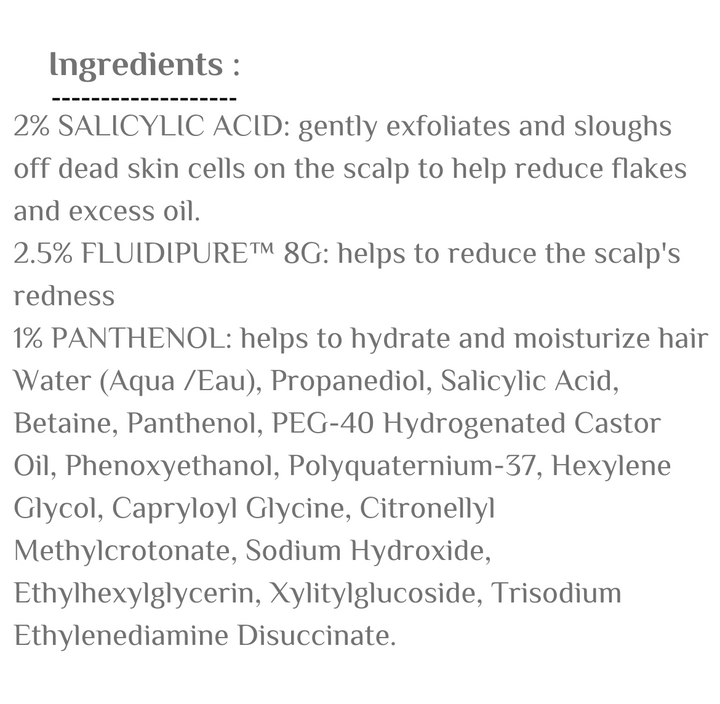 The Inkey List Salicylic Acid Exfoliating Scalp Treatment - 150ml | ذا انكي ليست مقشر لفروة الرأس سالسيليك أسيد - 150 مل