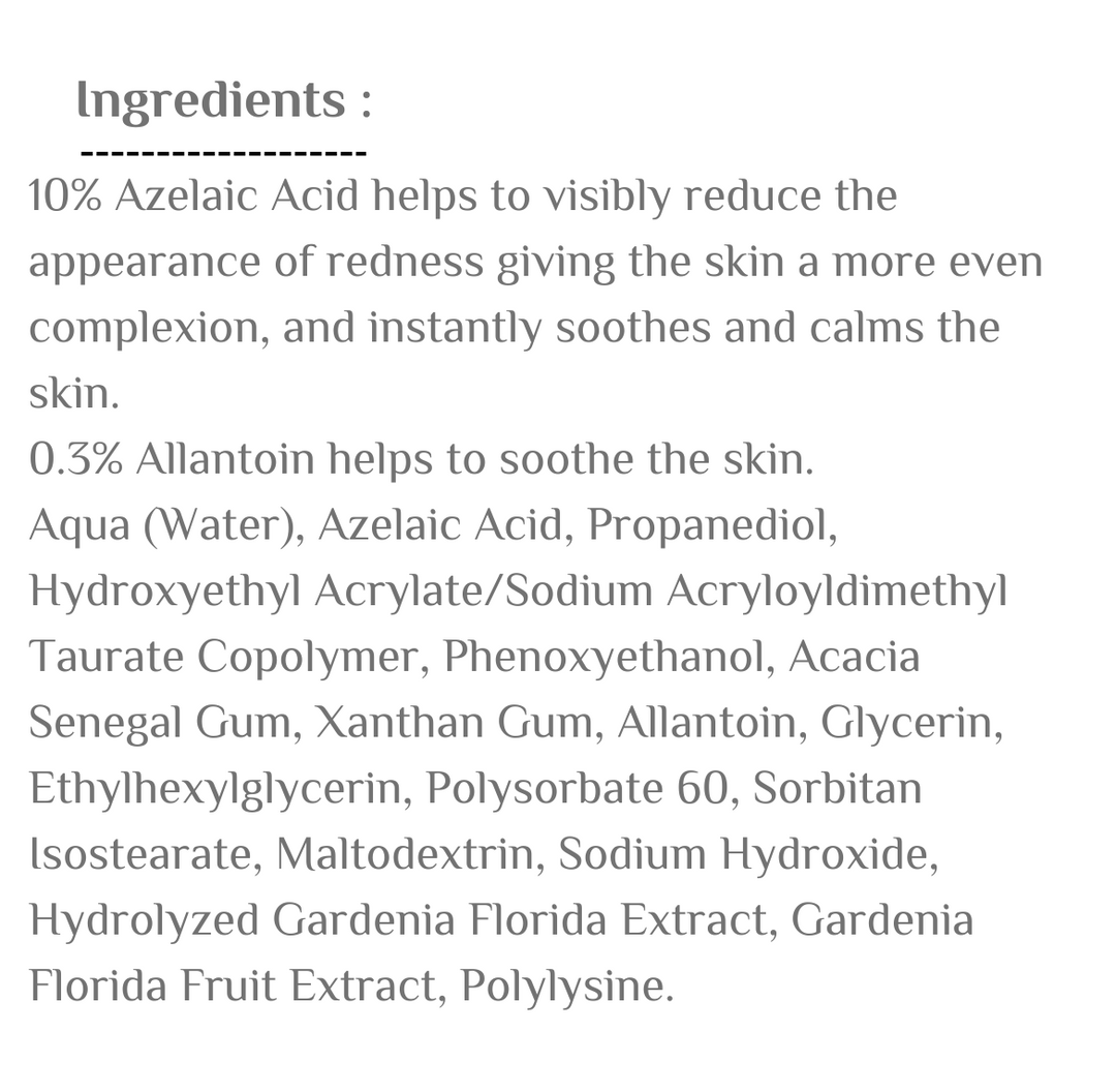 The Inkey List Super Solutions 10% Azelaic Acid Serum - 30ml | ذا انكي ليست  سيروم حمض الأزيلايك 10% من سوبر سولوشنز - 30 مل