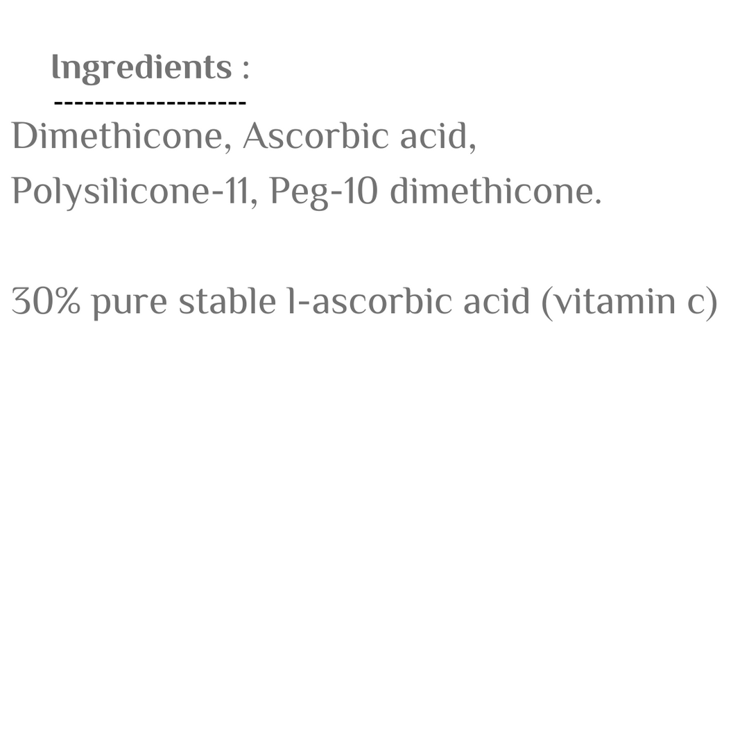 The Inkey List Vitamin C Serum  - 30ml | ذا انكي ليست سيروم فيتامين سي - 30 مل