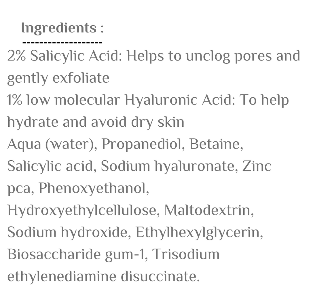 The Inkey List Beta Hydroxy Acid - 30ml | ذا انكي ليست  سيروم حمض بيتا هيدروكسي -  30 مل