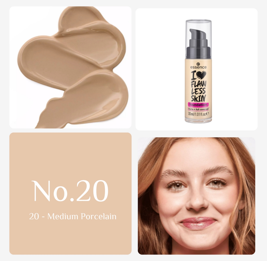 Essence I Love Flawless Skin Foundation - 30ml |  ايسنس كريم أساس  - 30 مل