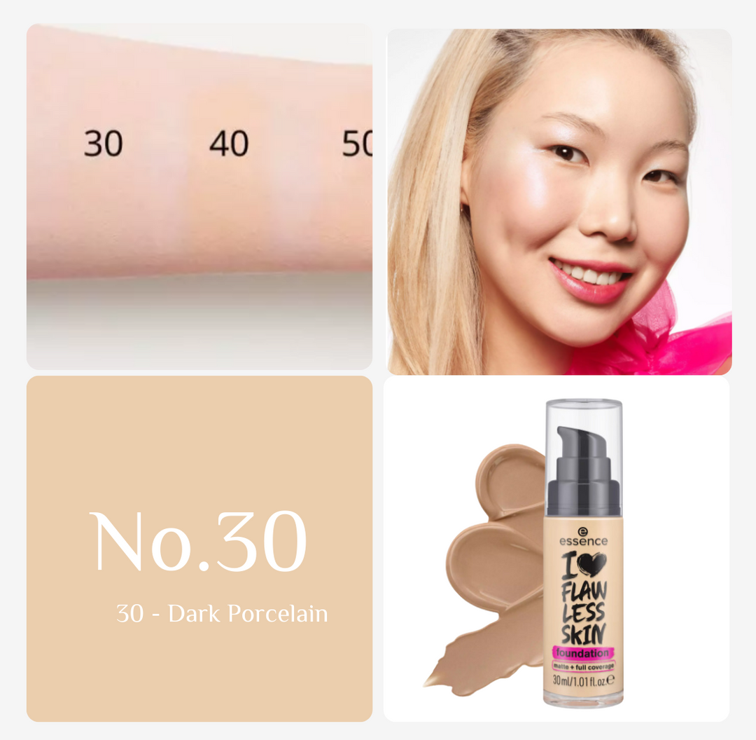 Essence I Love Flawless Skin Foundation 30ml ايسنس كريم أساس 30