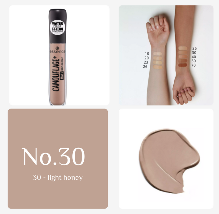 Essence Camouflage+ Matt Concealer | ايسنس كونسيلير مات خافي للعيوب