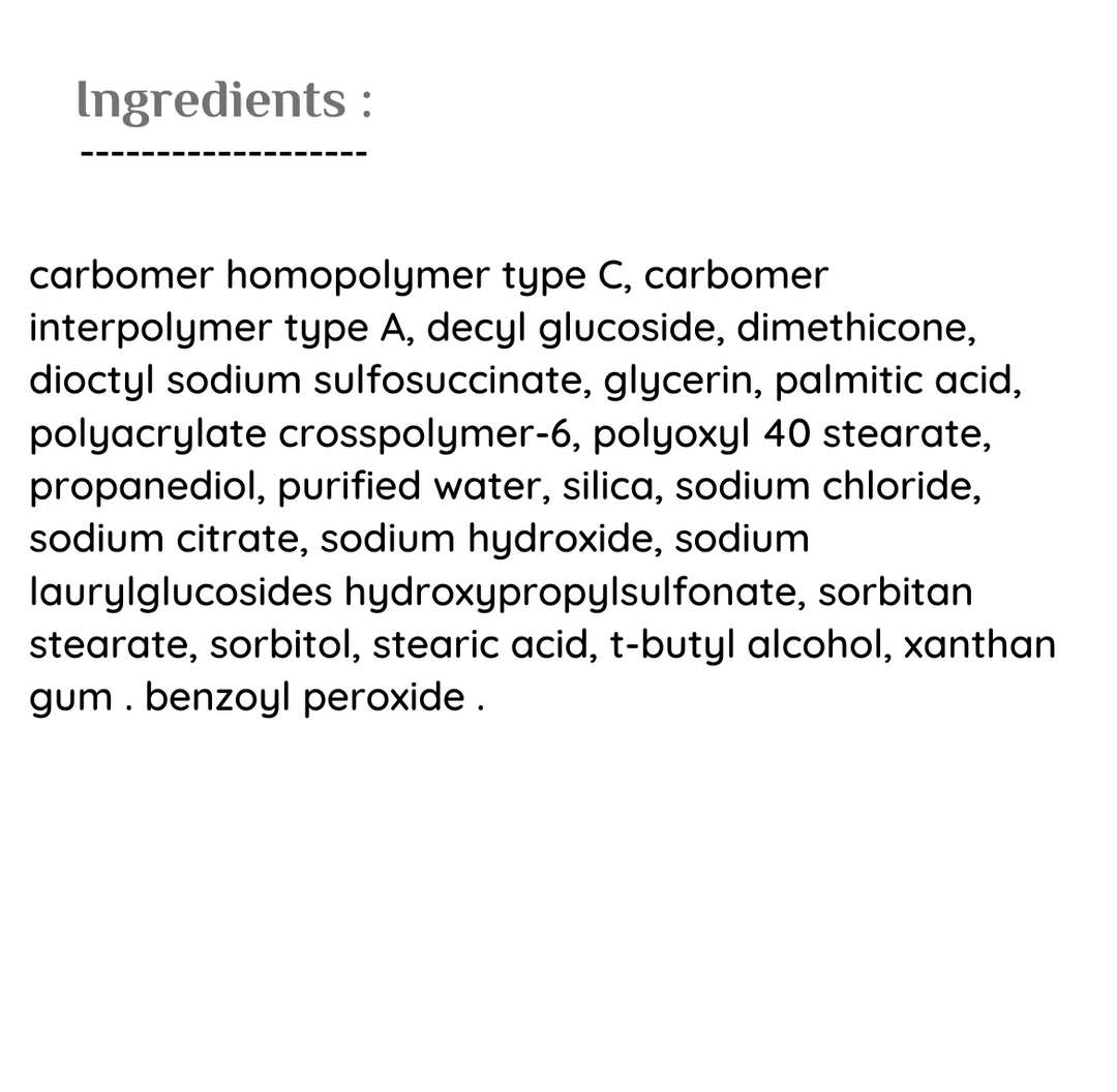 Panoxyl Acne Creamy Face Wash 4% Benzoyl Peroxide - 170g | بانوكسيل غسول لعلاج حب الشباب 4% بينزويل بيروكسايد - 170 غرام