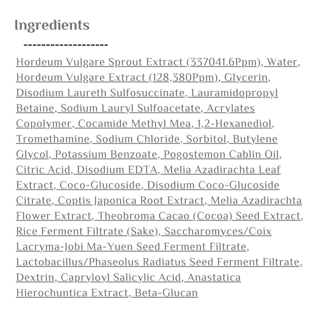 Veganifect Clean and Glow Green Barley LHA Deep Cleansing Foam - 165ml | فيجانفيكت غسول رغوي ب LHA لتنظيف عميق - 165 مل