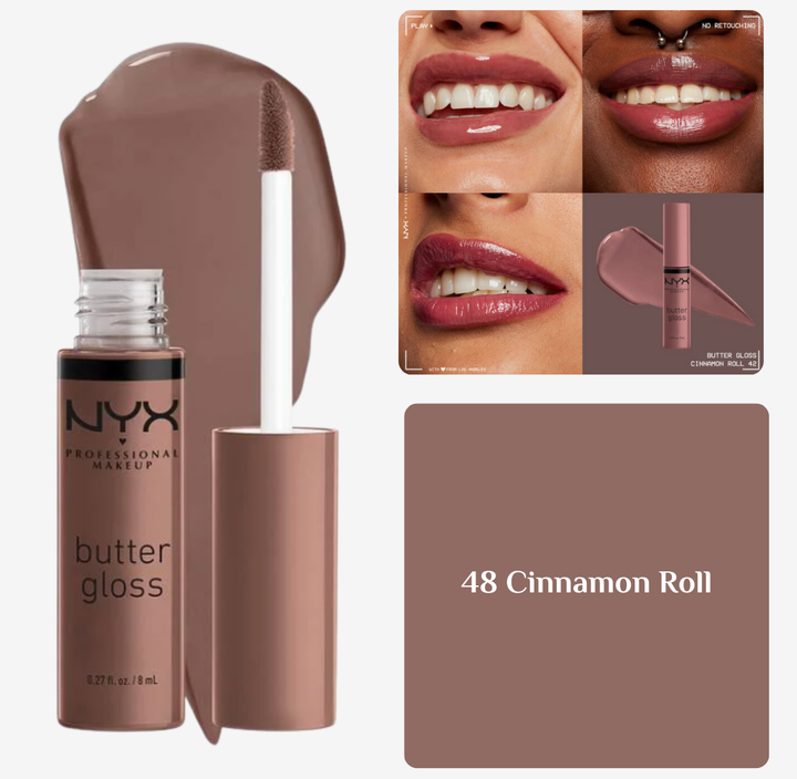 NYX Butter Gloss - 8ml | ان واي اكس غلوس للشفاه - 8 مل