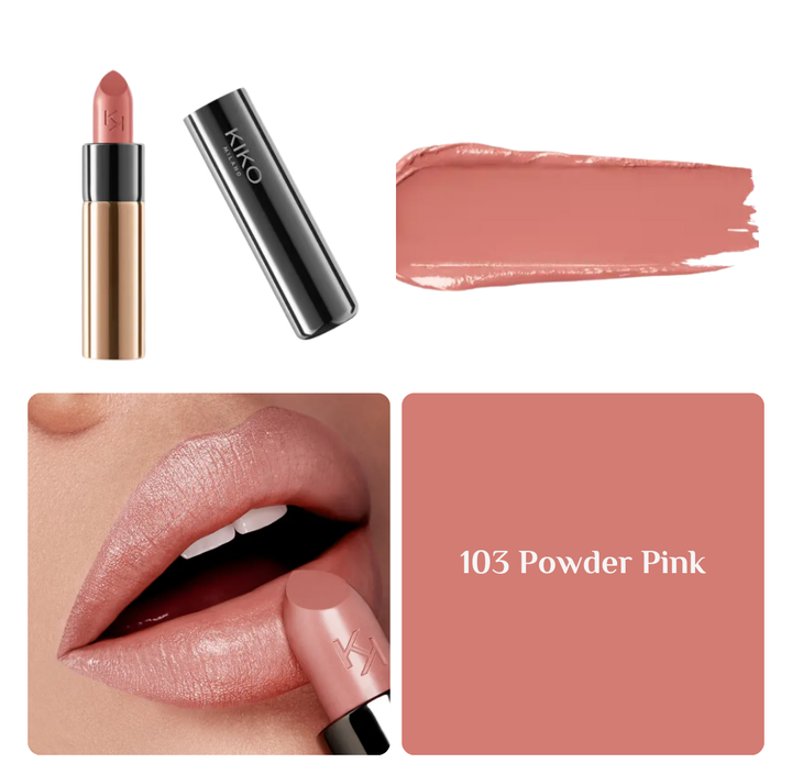 KIKO Gossamer Emotion Creamy Lipstick - 3.5g | كيكو أحمر شفاه كريمي لامع - 3.5 غرام