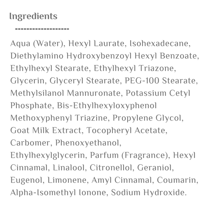 Ziaja Goat's Milk ultralight face cream moisturising & smoothing - 50ml | جايا كريم خفيف مرطب للوجه مع spf 15 - 50 مل