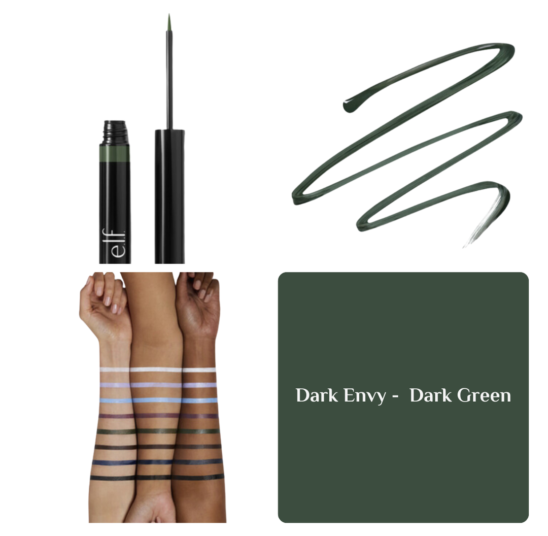 e.l.f. H2O Proof Inkwell Eyeliner - 3.5ml | الف اي لاينر سائل ضد الماء - 3.5 مل