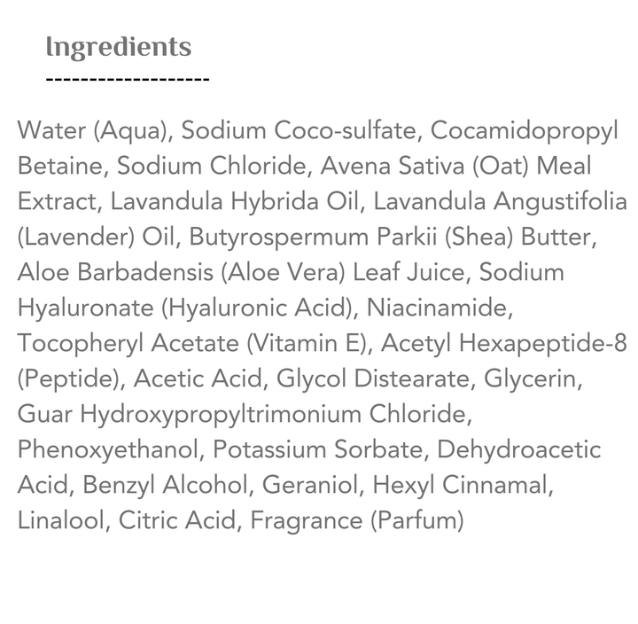 Soapbox  Body Wash Oat Milk & Lavender - 591ml | سوب بوكس جل استحمام بحليب الشوفان و اللافندر - 591 مل