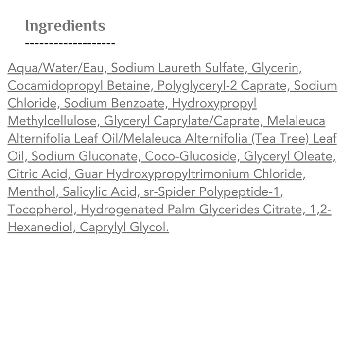 The Body Shop Tea Tree Purify Shampoo Oily Hair & Scalp - 250ml | ذا بودي شوب شامبو منقي لفروة الرأس الدهنية بزيت شجرة الشاي - 250 مل