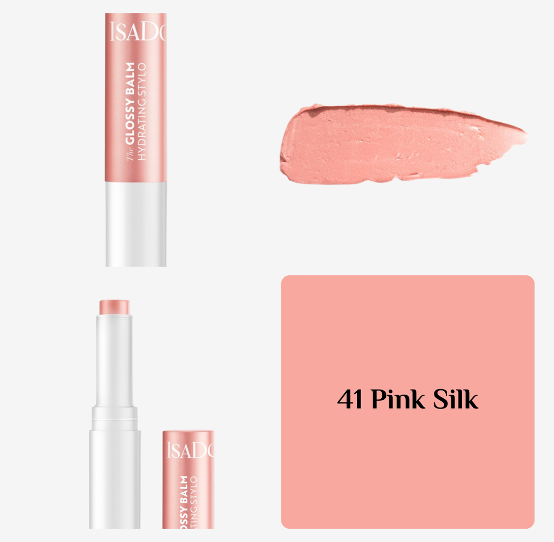 Isadora Glossy Balm Hydrating Stylo Lipgloss  - 1.6g | ايزادورا مرطب شفاه مع لون - 1.6 غرام